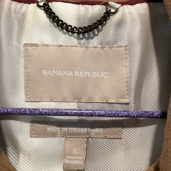 Banana Republic Camel Wool Duffle Coat - Picture 2 of 6